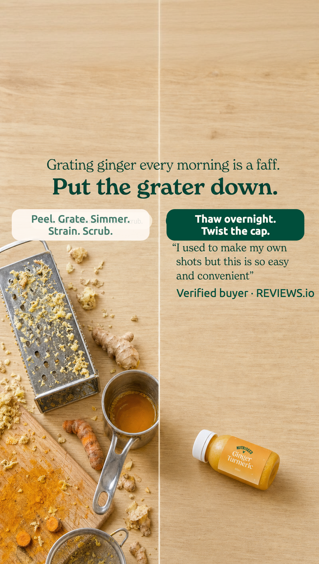 05. Us vs them: put the grater down