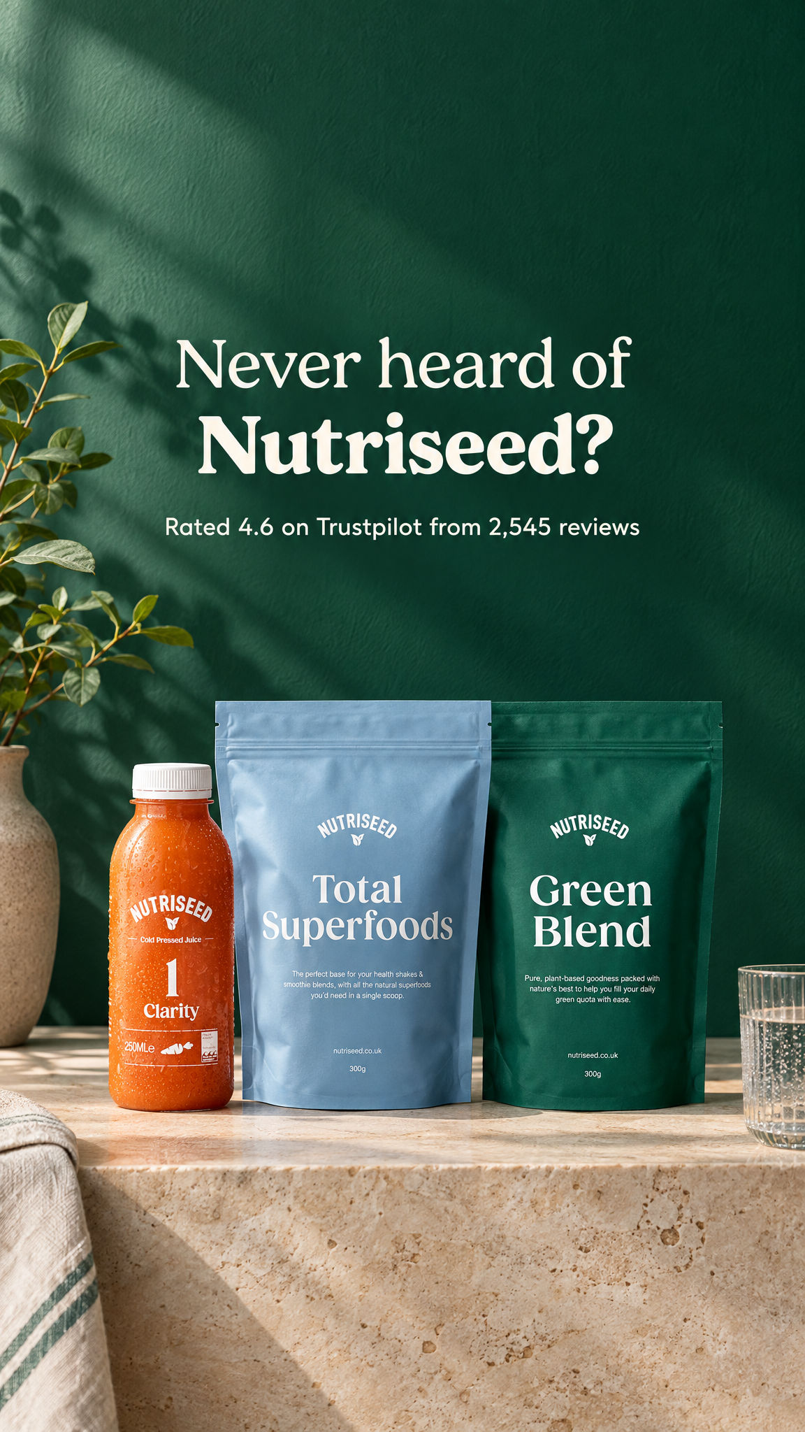 14. As featured in: never heard of Nutriseed